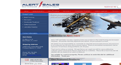 Desktop Screenshot of alertsales.com